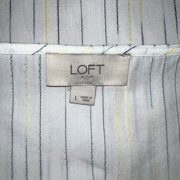 LOFT striped tank top - Picture 6 of 6